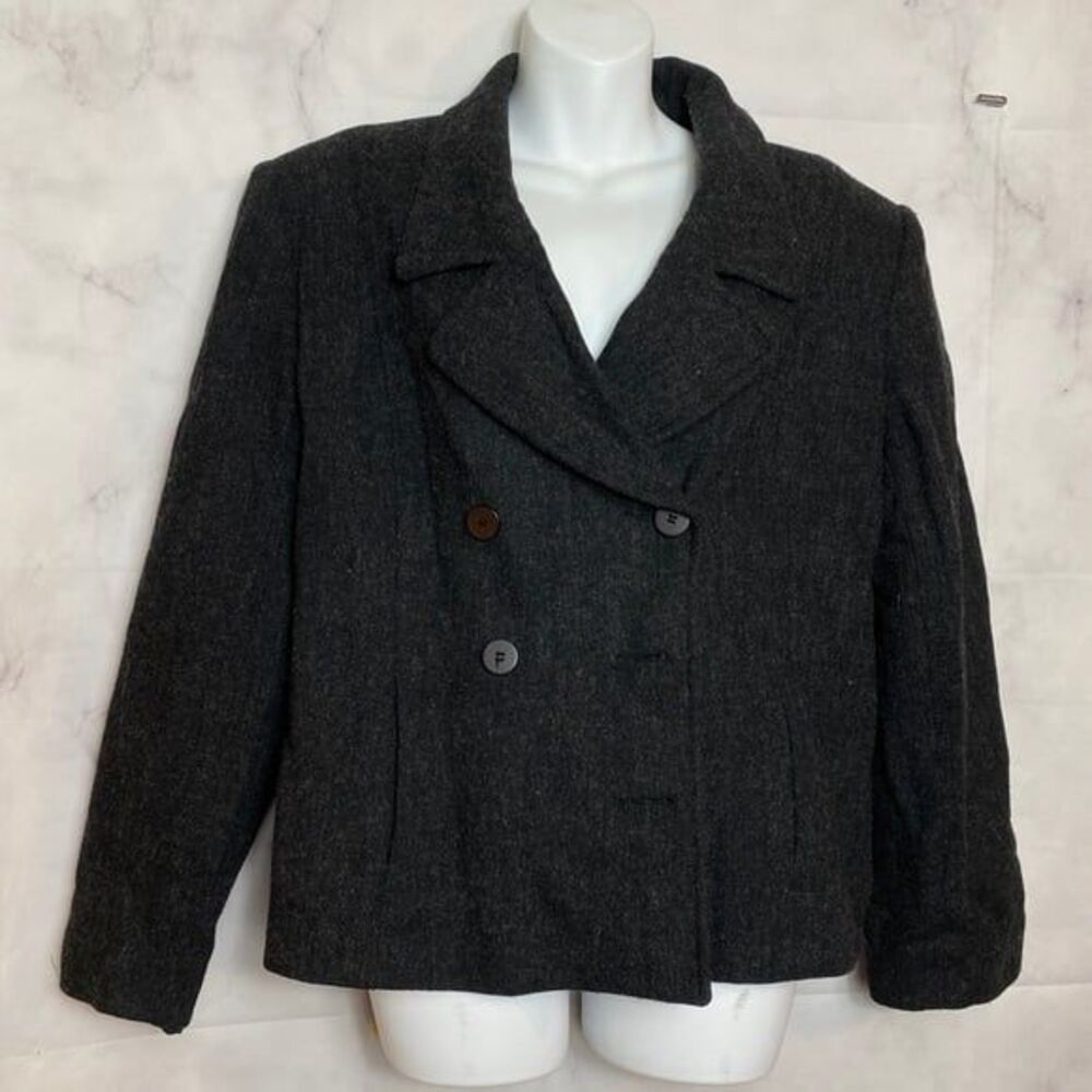 Requirements | Double Breasted Wool Blazer | Vintage | Women's Size 16